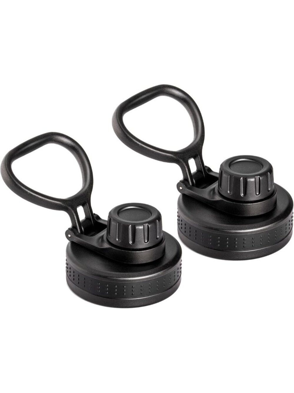 Leakproof Spout Lid Replacement for Wide Mouth Water Bottles - 2 Pack, BPA-Free